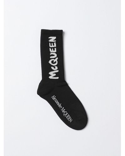 Alexander McQueen Calcetines - Negro