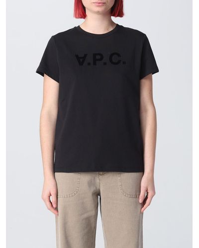 A.P.C. T-shirt - Schwarz
