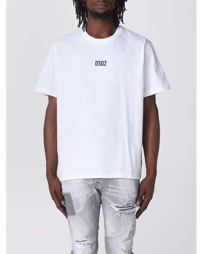 DSquared² T-shirt in cotone - Bianco