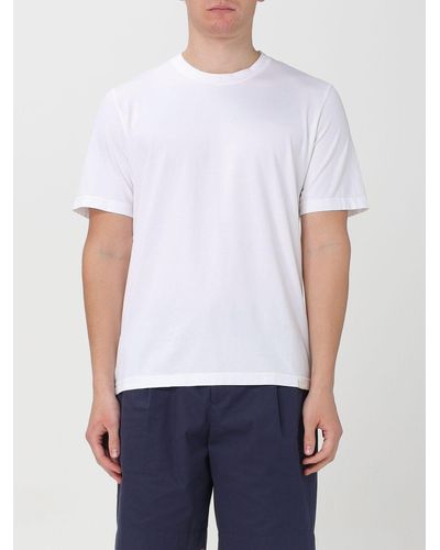 Premiata T-shirt in cotone con fori - Bianco