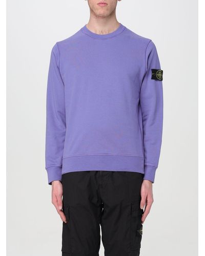 Stone Island Sweatshirt - Purple