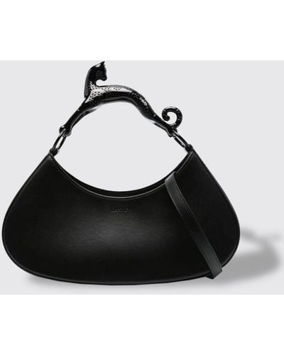 Lanvin Borsa Hobo in pelle - Nero