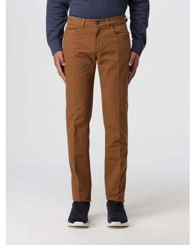Fay Trousers - Brown