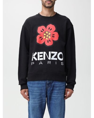 KENZO Boke Flower Sweatshirt In Cotton - Blue