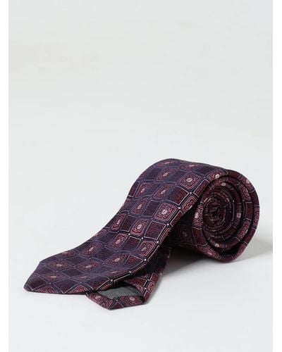 Brunello Cucinelli Tie - Purple