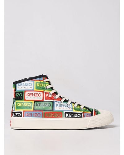 KENZO Chaussures derby - Rouge