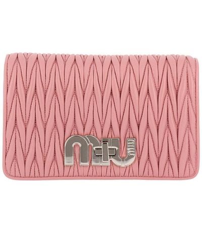 Miu Miu Mini- Tasche - Pink