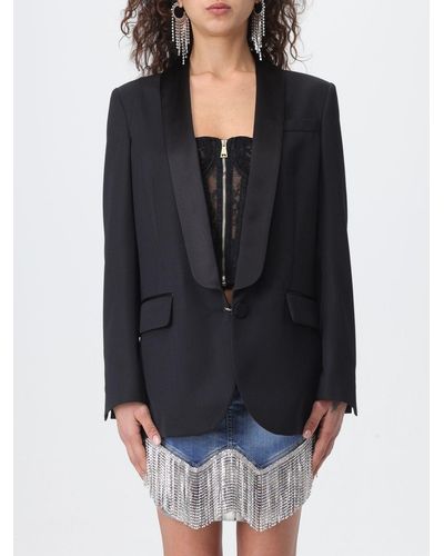 DSquared² Blazer in misto lana - Nero