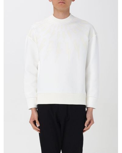 Neil Barrett Sweatshirt - Blanc