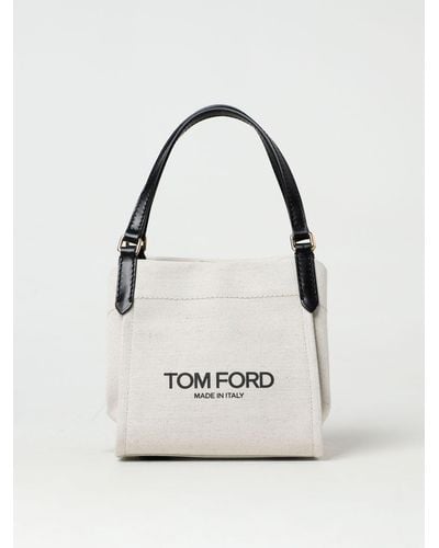 Tom Ford Schultertasche - Weiß