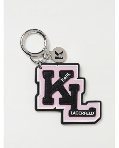 Karl Lagerfeld Keyring - Pink