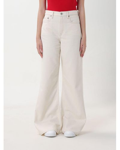 Polo Ralph Lauren Jeans in misto cotone e lyocell - Bianco