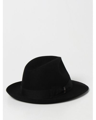 Borsalino Monica Felt Hat - Black