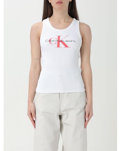 Ck Jeans Top - White