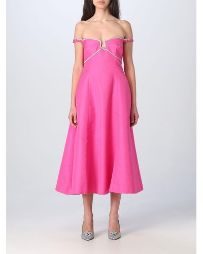 Self-Portrait Dress - Pink