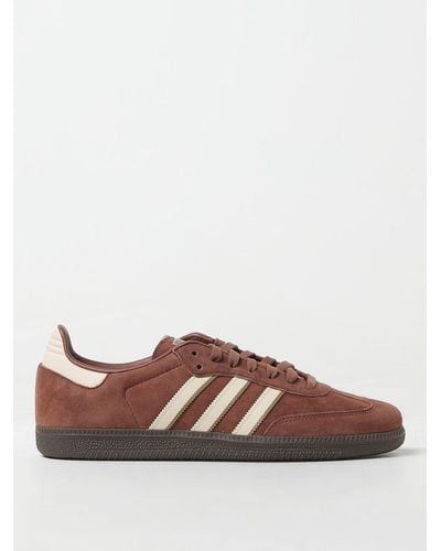 adidas Originals Sneakers Samba OG in nabuk - Marrone