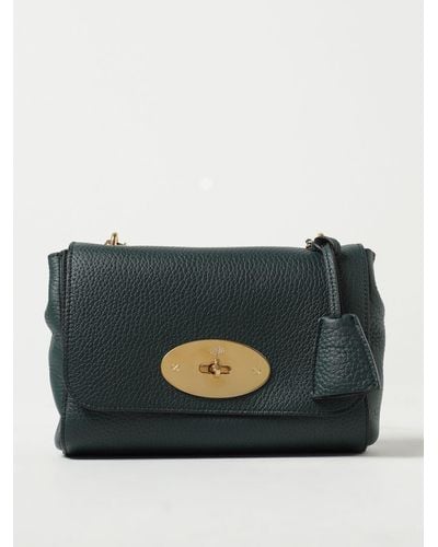 Mulberry Lily Bag In Grained Nappa - Gray