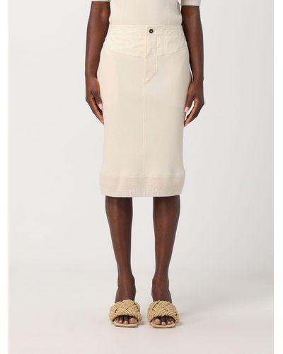 Bottega Veneta Skirt - Natural