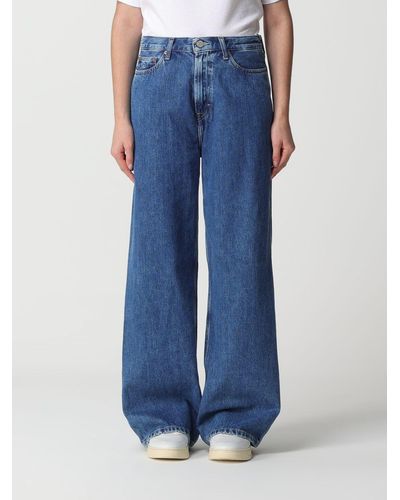 Women's Tommy Hilfiger Wide-leg jeans from C$130 | Lyst Canada