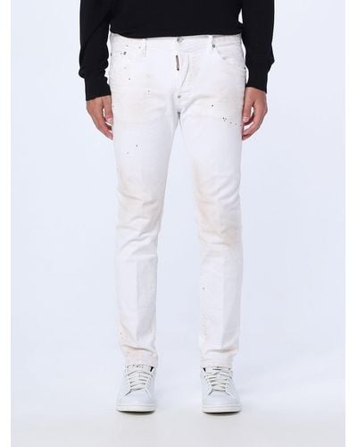 DSquared² Jeans In Denim - White