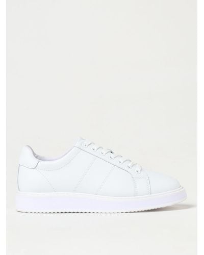 Polo Ralph Lauren Sneakers in pelle - Bianco