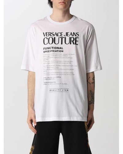 Versace T-shirt con logo - Bianco