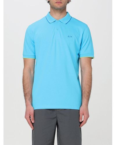 Sun 68 Polo Shirt - Blue