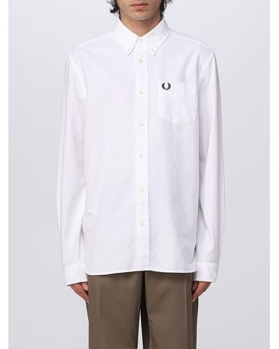 Fred Perry Chemise - Blanc