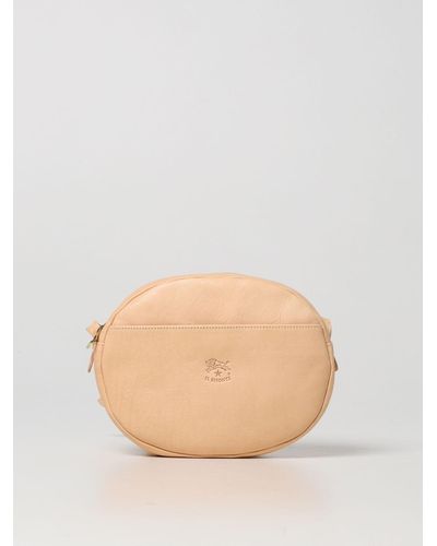 Il Bisonte Soft Leather Bag - Natural