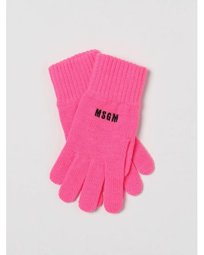 MSGM Gloves - Pink
