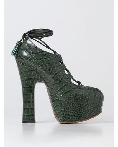 Vivienne Westwood Zapatos de cuña - Verde