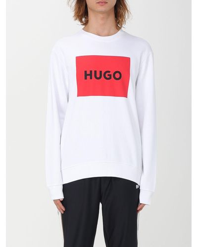 HUGO Sweatshirt - Blanc