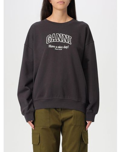 Ganni Sweatshirt - Grey