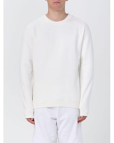 Dondup Sweatshirt In Cotton Blend - White