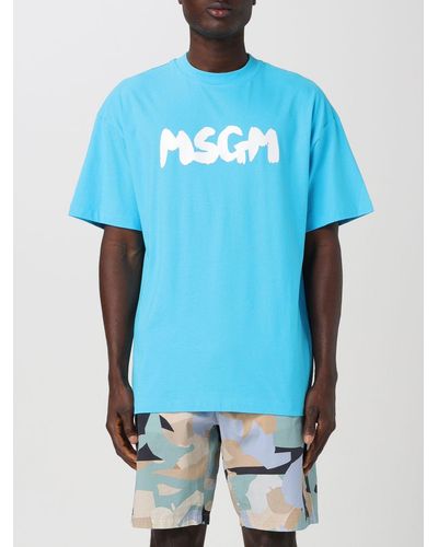 MSGM T-shirt - Blau