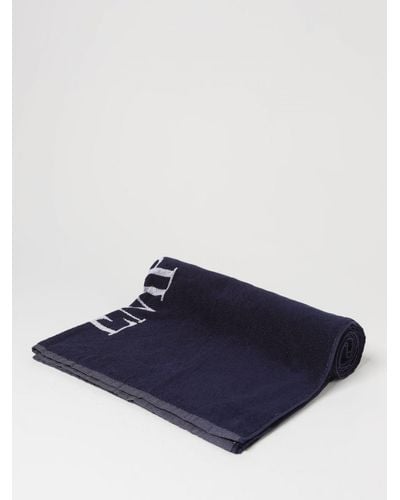 Emporio Armani Beach Towel - Blue