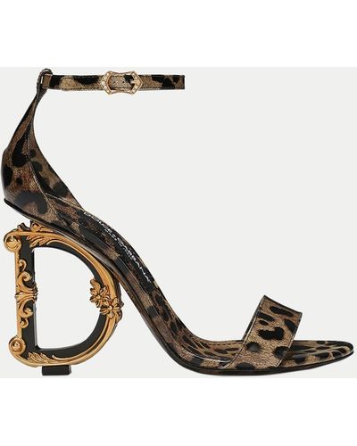 Dolce & Gabbana Sandalen mit absatz - Mehrfarbig