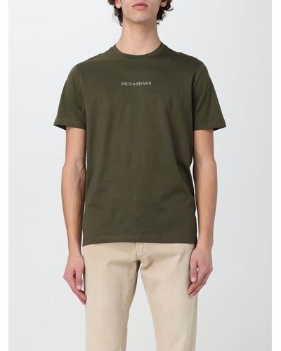 Paul & Shark T-shirt con mini logo - Verde