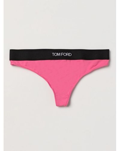 Tom Ford Briefs In Stretch Modal - Pink