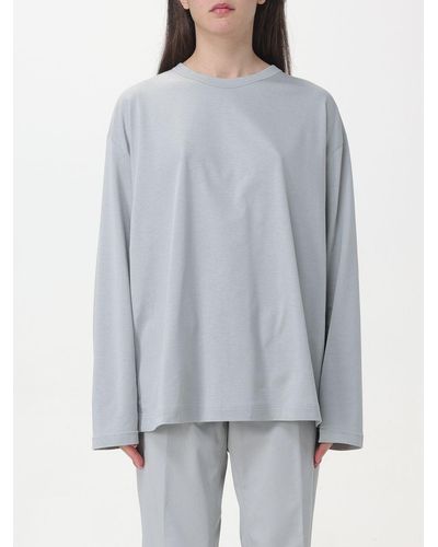 Fabiana Filippi Blusa in cotone - Grigio