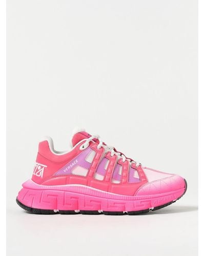 Versace Ledersneakers - Pink