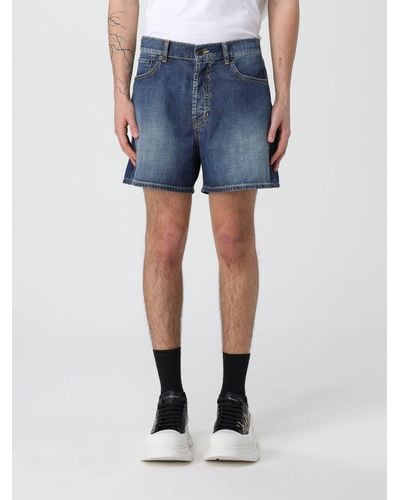 Alexander McQueen Denim Shorts - Blue
