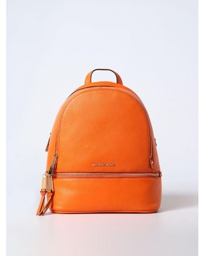 Michael Kors Michael Rhea Medium Backpack - Orange