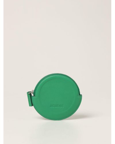 Jacquemus Leather Purse - Green