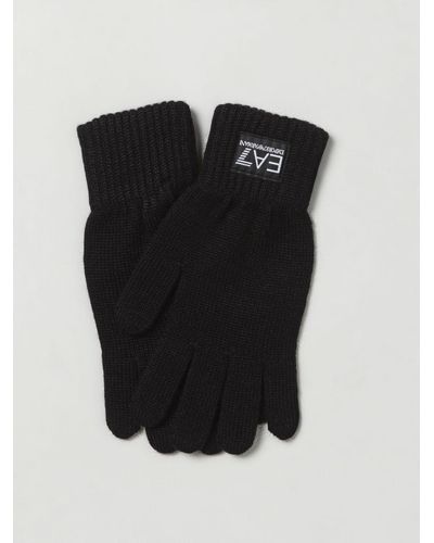 EA7 Handschuhe - Schwarz
