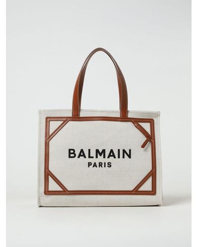 Balmain Bags > tote bags - Blanc