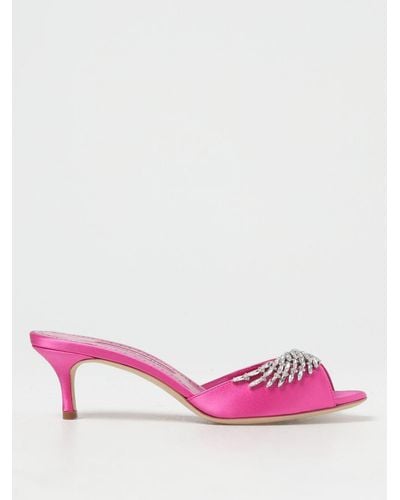 Manolo Blahnik Heeled Sandals - Pink