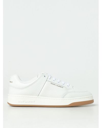 Saint Laurent Sneakers in pelle - Bianco