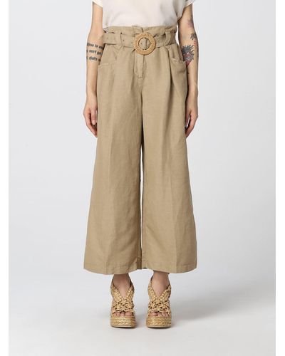 Re-hash Trousers Woman - Natural