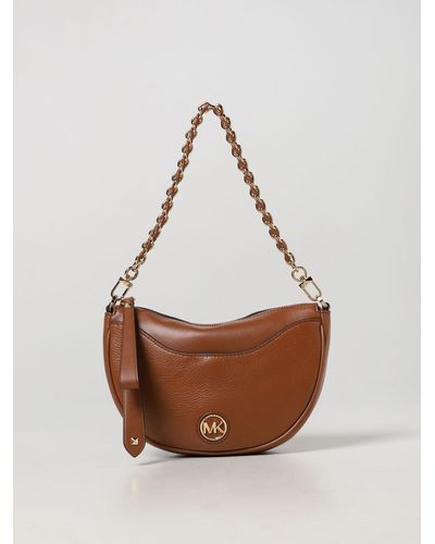 Michael Kors Outlet: Michael Cecily bag in synthetic nappa leather - Pink